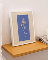 Blue Floral Print