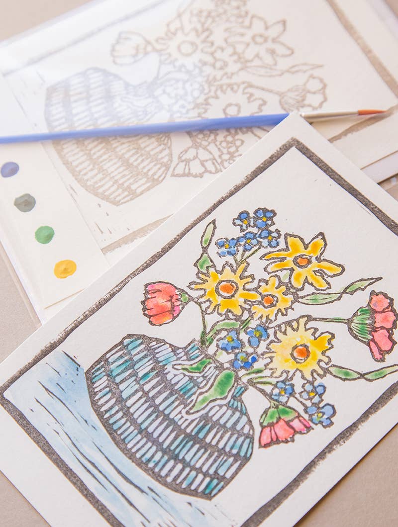 Watercolor Card Kit