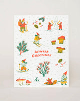 Winter Greetings Card