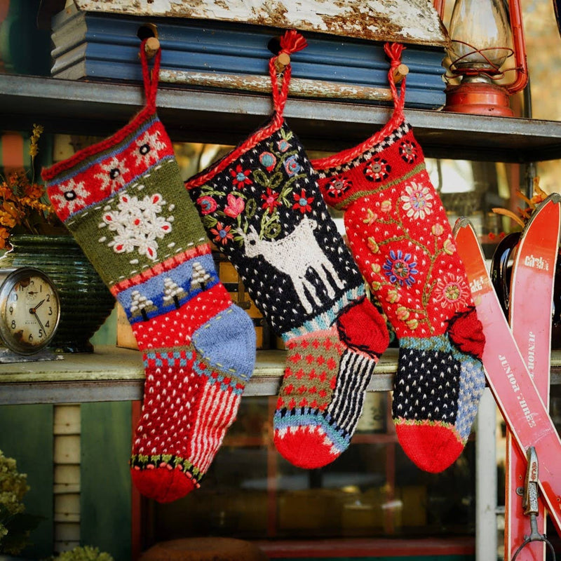 Snowflake Wool Stocking