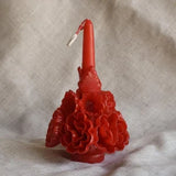 Floral Taper Candle