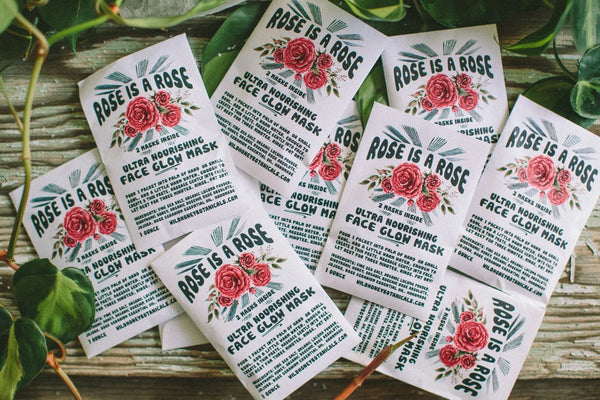 Rose Face Glow Mask