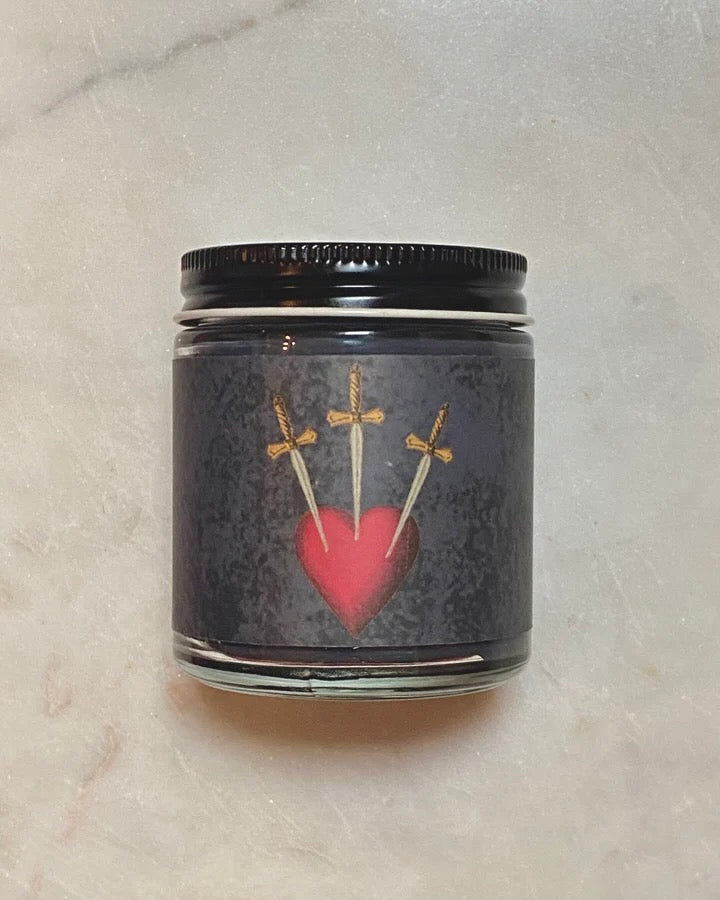 Three of Swords Candle