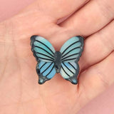 Blue Butterfly Hair Clip