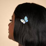 Lavender Butterfly Hair Clip
