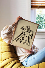 I Prefer Cowgirls ~ Art Print