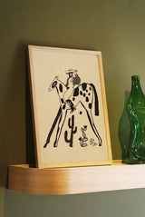 I Prefer Cowgirls ~ Art Print