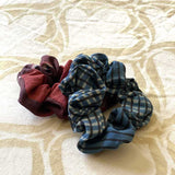 Block Print Scrunchies