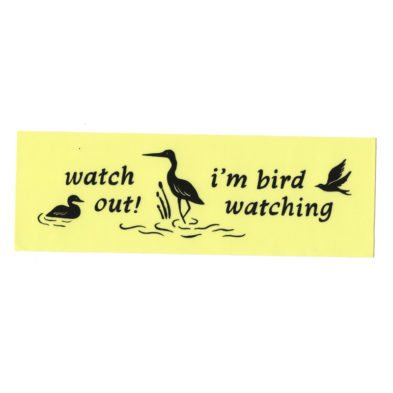 Bird Watching Bumper Sticker