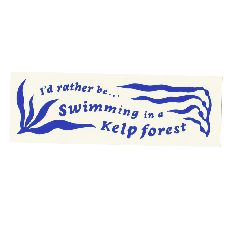 Kelp Forest Bumper Sticker