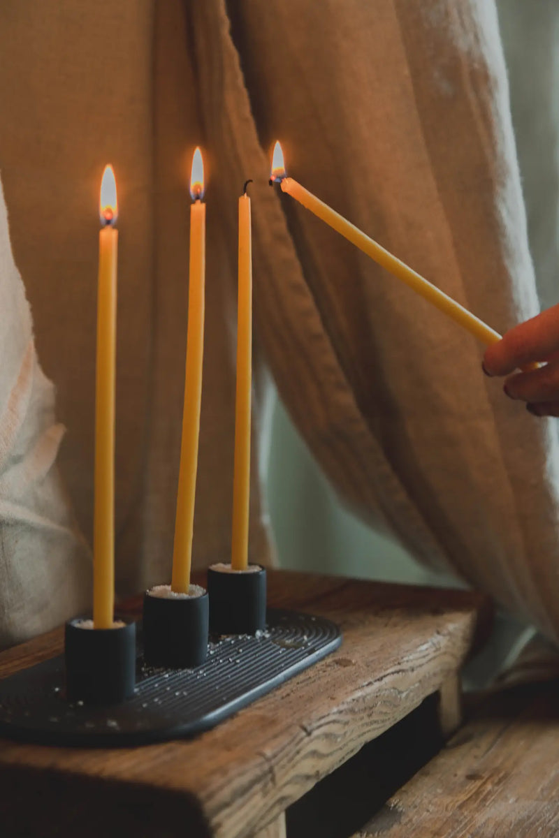 Monastery Beeswax Candle Set