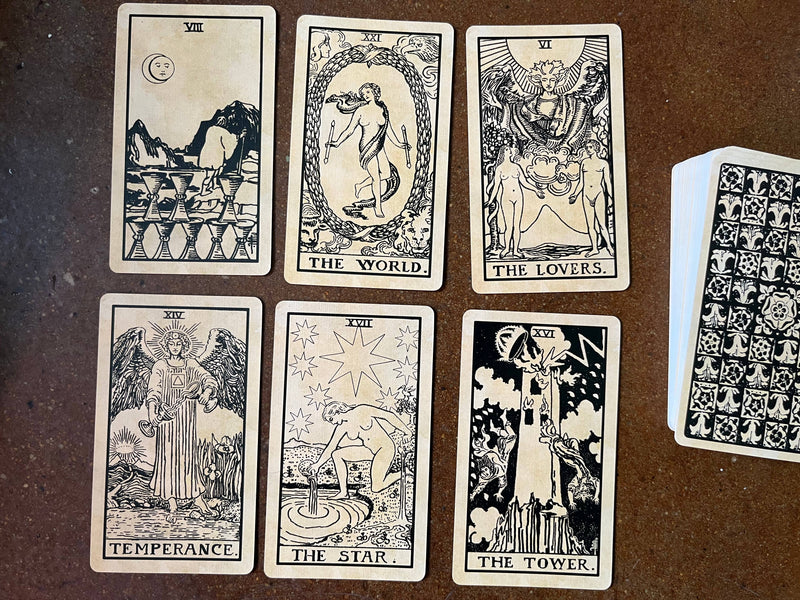 Tea Stained Tarot & Guide