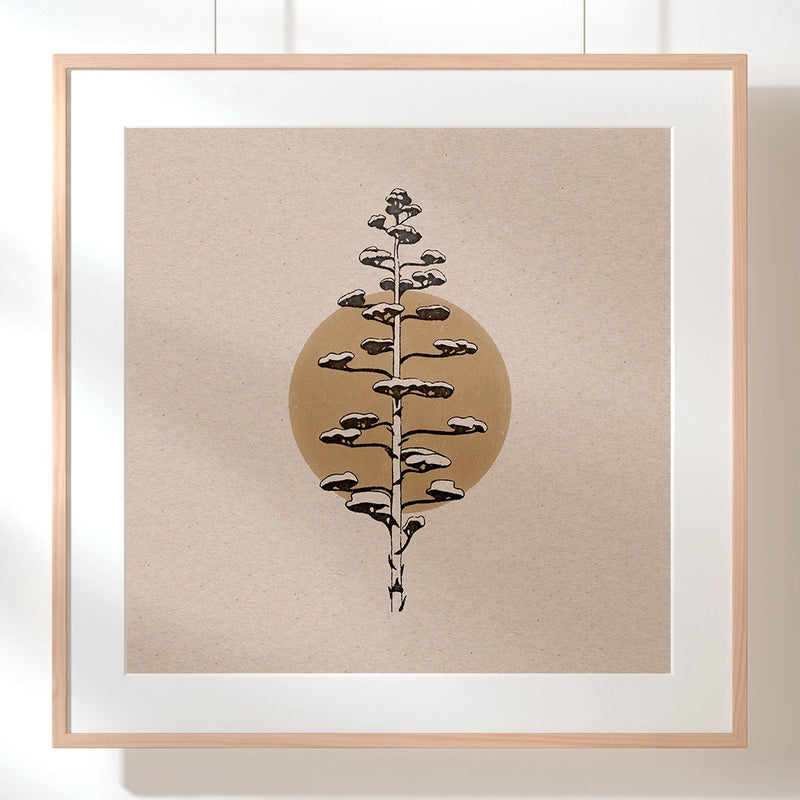 Mezcal Stalk Print