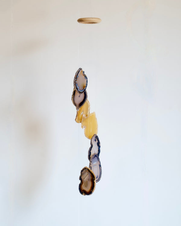 NATURAL AGATE WIND CHIMES