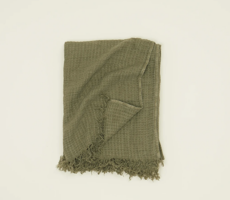 LINEN THROW Blanket