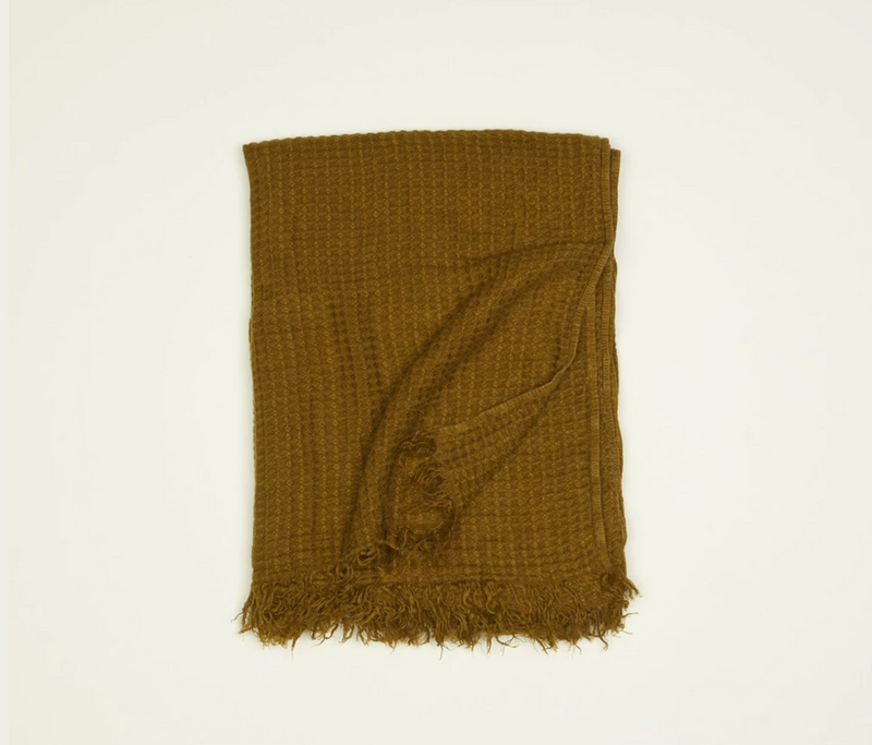 LINEN THROW Blanket