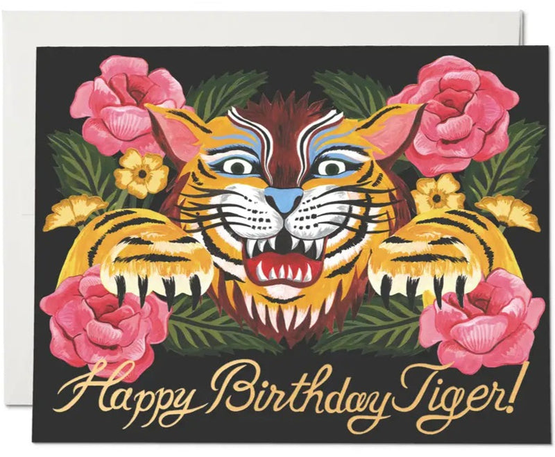 Birthday Tiger Card