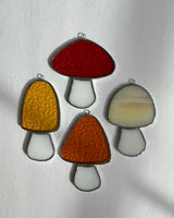 STAINED GLASS MUSHROOMS